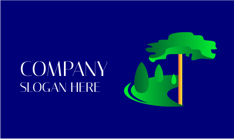 Logotipo De Paisagismo Verde Atemporal