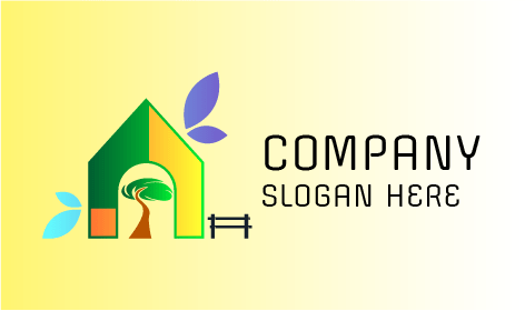 Logo Vibrante Per Il Paesaggio Della Fattoria