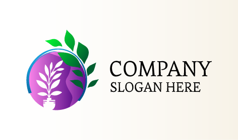 Logo Del Paesaggio Del Vaso Bianco