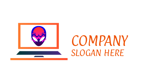 Logo Del Confine Del Portatile Alienware