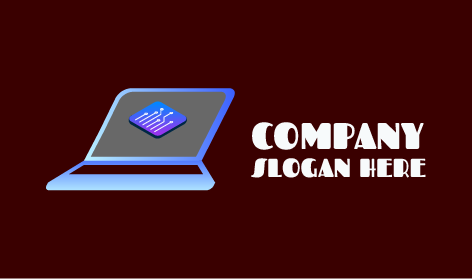 Logotipo Do Portátil Do Cartão De Poupança De Dados