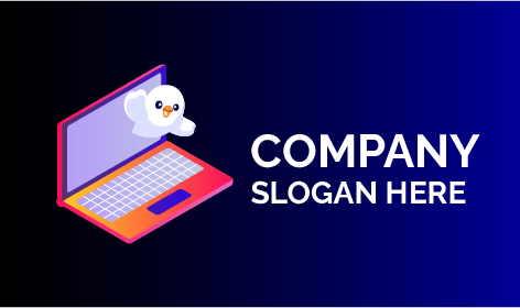 Logotipo De Reparação De Hardware De Portátil