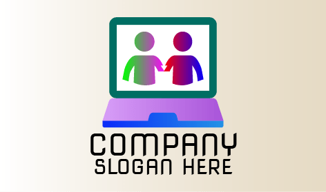 Mutual Connection Laptop Logo