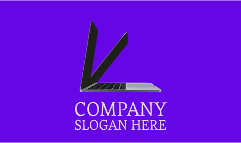 Logotipo De Técnico Profissional De Computadores Portáteis