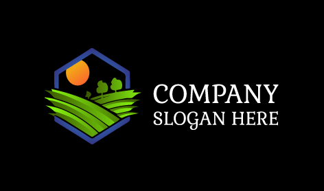 Logotipo De Mantenimiento De Césped Ver//de