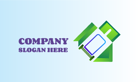 Logótipo Verde Do Relvado Do Carrinho De Mão