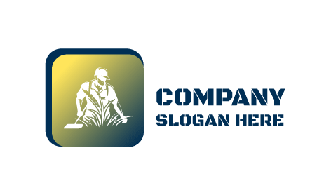 Çim Bakım Uzmanı Logosu