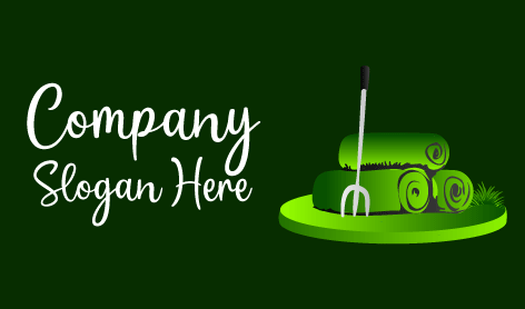 Çim Çatalı Aleti Logosu