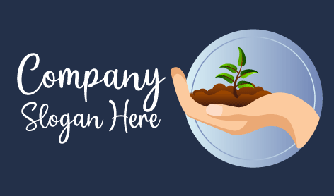 Bitki Parçaları Çim Logosu