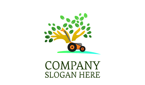 Logotipo Preciso Do Corta-relva