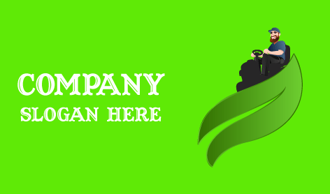 Profesyonel Çim Bakım Logosu