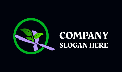 Sap Kesme Çim Logosu