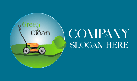 Sarı Çim Biçme Makinesi Logosu