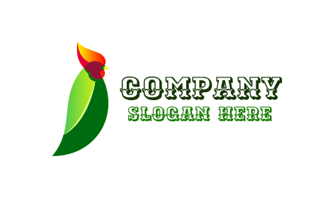 Modern Kuş Yaprağı Logosu