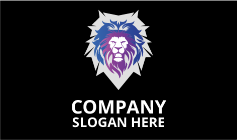 Creative Clipart Lion Head Logo