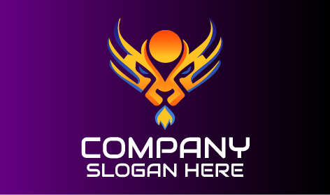 Fantastic Lion Mask Logo