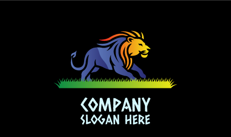 Ofkeyle Koşan Aslan Logosu