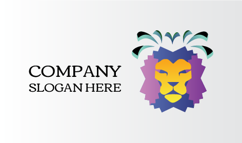 Masque Facial Jaune Logo Lion