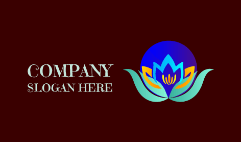 Muhteşem Gradient Lotus Logosu