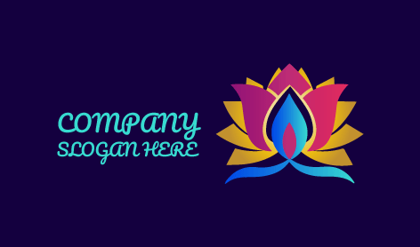 Logo Lotus À Double Couche