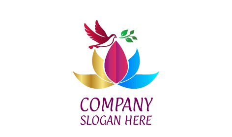 Uçan Güvercin Lotus Logosu