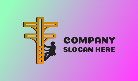 Logotipo De Mantenimiento De Ingenieros Eléctricos