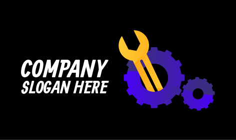 Logo Di Manutenzione Macchine Funzionanti