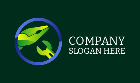 Logo Di Manutenzione Pinze Verdi