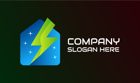 Logo Di Manutenzione Per La Pulizia Di Potenza