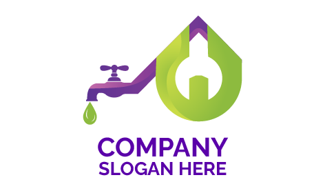 Logo Di Manutenzione Rubinetto Riparato