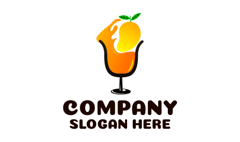 Logo Jus Mangga Cerah
