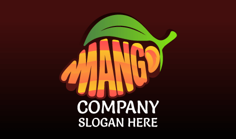 Fresh Mango Wordmark Logo