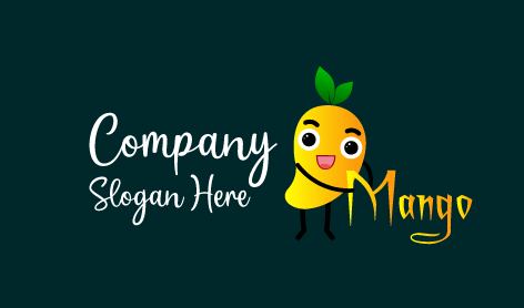 Logotipo De Dibujos Animados De Miss Mango