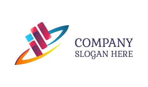 Logo Marketing Carré Bleu