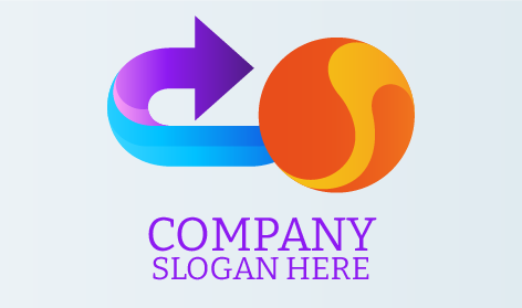 Logo Di Marketing Orange Ball