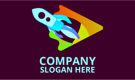 Rocket Launcher Marketing Logo