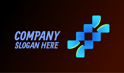 Logo Medico Geometrico Blu Gratuito