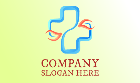 Logo Medico Dell'hospice Blu