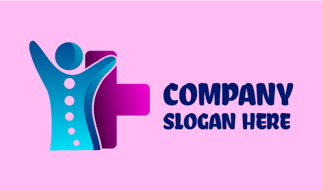 Logo Medico Della Colonna Vertebrale Sana