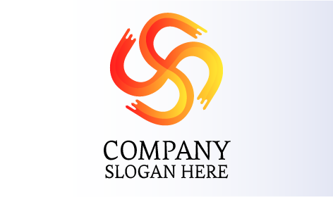 Logo Medico a Croce a Spirale