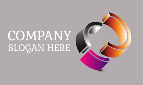 Abstract 3d Modern Logo