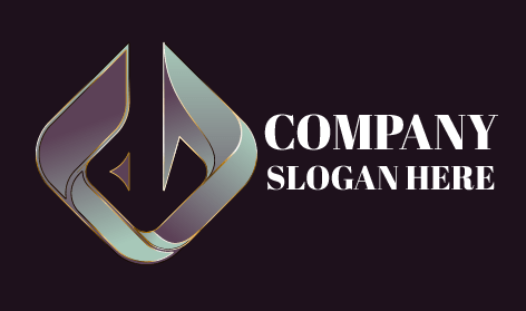 Logotipo De Arte Abstracto Moderno