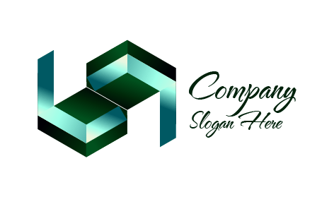 Logo Moderno A Strati Estetici