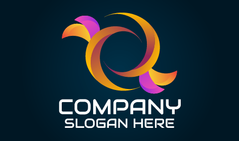 Logo Des Modernen Farbspektrums