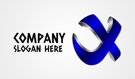 Logotipo De Tecnología X Moderna