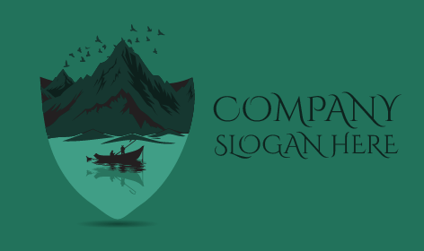 Logo Di Serene Modern Scenery