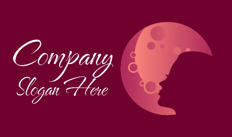 Şok Edici Pembe Ay Logosu