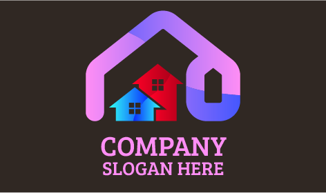 Logo Für Hypothekendarlehen Mit Farbverlauf