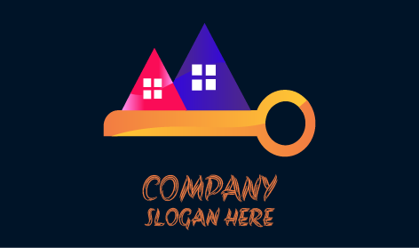 Logo Del Mutuo Chiave Della Casa