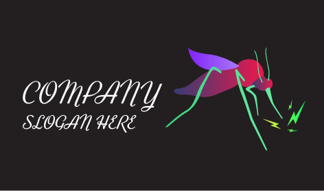 Angreifendes Mücken Logo